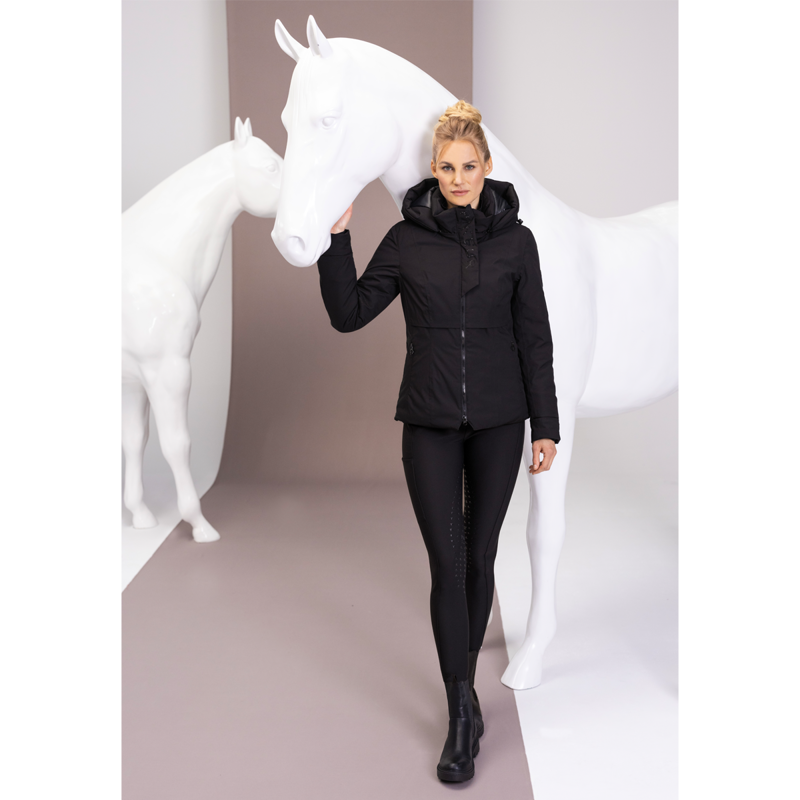Pikeur Athleisure Ladies Rain Jacket - Caviar-1